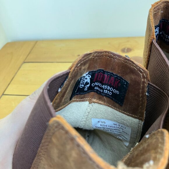 Kodiak Alma Chelsea Boots Tan Nubuck Leather Women's US 6 - Picture 7 of 8